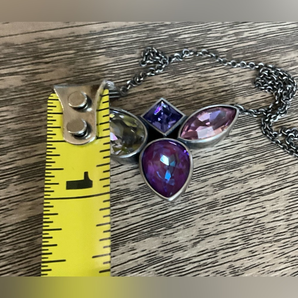 BNIB Reitired Touchstone Crystal by Swarovski, Mulled Necklace - Picture 6 of 7